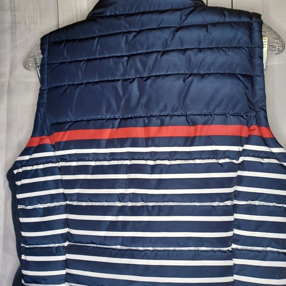 Tommy Hilfiger striped puffer vest - Picture 8 of 12